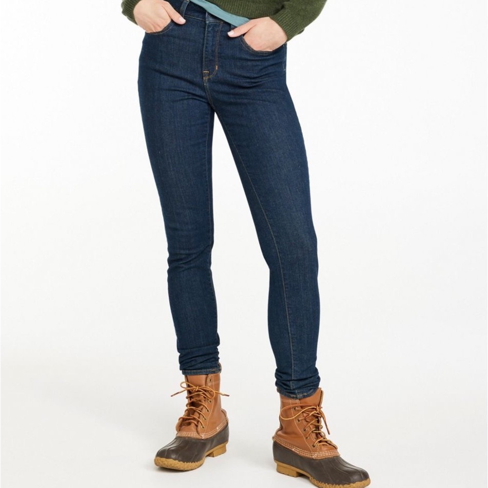 L.L.Bean BeanFlex Skinny Leg Favorite Fit Jeans